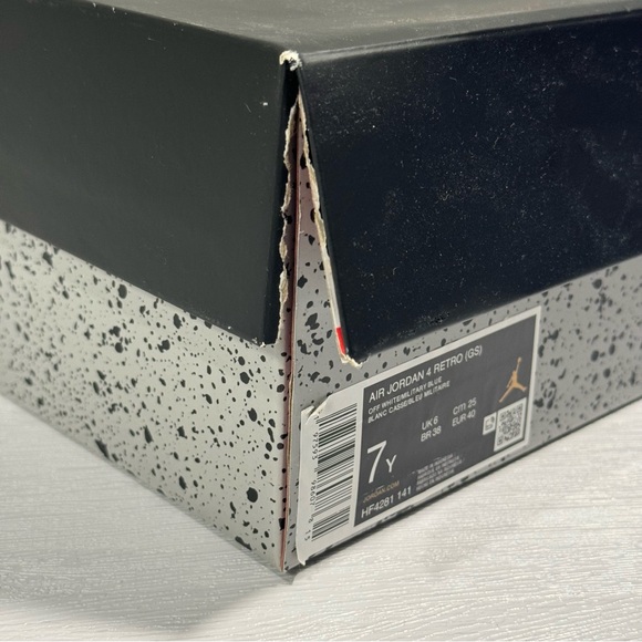 Jordan 4 - Military Blue - (GS) - 7Y/8.5W Brand New 💯 Authentic! - Picture 10 of 11